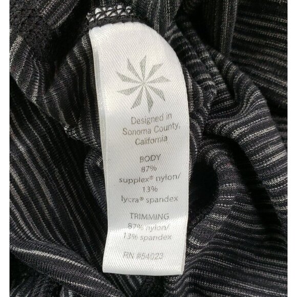 Athleta Mind Over Matter Crop Leggings Womens Small Space Dye Crisscross Capri - Picture 14 of 14